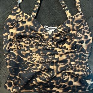 Princess Polly Leopard Print Tank Top